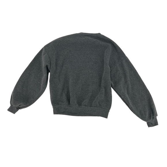 SHEIN Gray Long Sleeve Fleece Lined Hawaii Sweatshirt Size Large Women’s - Picture 3 of 5